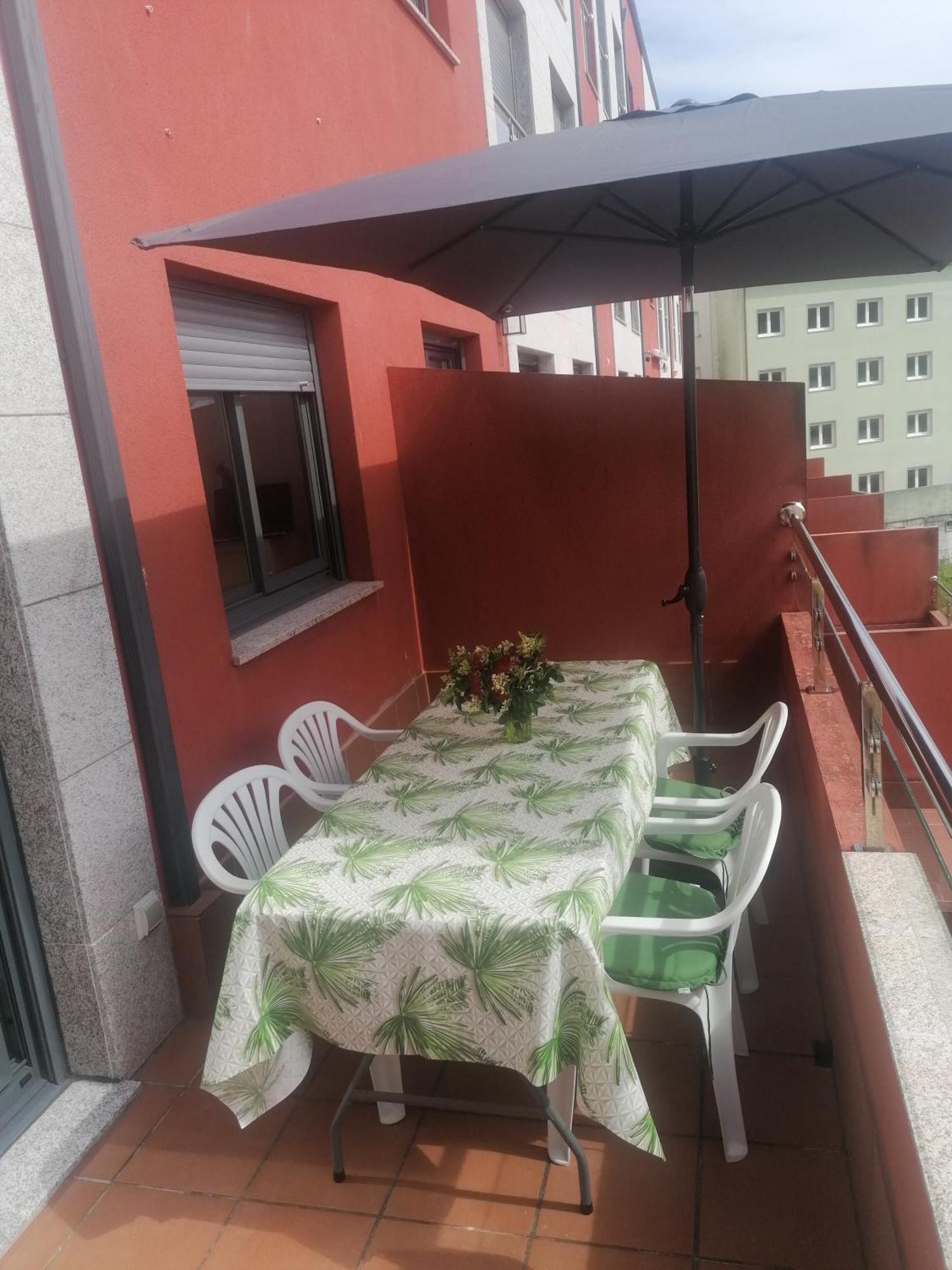 Apartamento Mar-Azul Laxe Extérieur photo